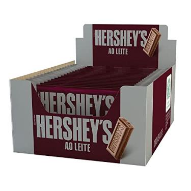 Imagem de Mini Tablete ao Leite 20g c/18 - Hersheys