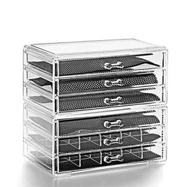 Imagem de Acrílico Store Organizador Em Acrílico Para Maquiagem Com 6 Gavetas