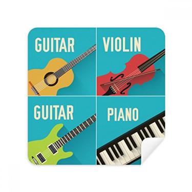 Imagem de Combinação de piano de violino, combinação de óculos, tecido de camurça, 2 unidades