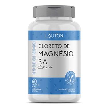 Imagem de Cloreto De Magnésio 500mg Vegan 60 Capsulas | Lauton Nutrition