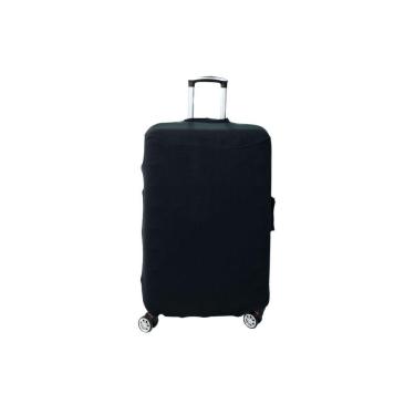 Imagem de Capa para Mala de Viagem Malha Neoprene Preta Tam. PP