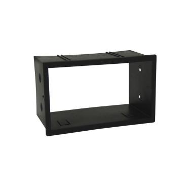 Imagem de Moldura Painel Dvd 2 Din Golf, Polo, Bora, Ecosport, Fiesta, Fox, Preta