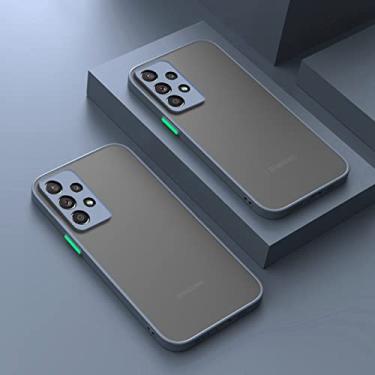 Imagem de Capa fosca transparente transparente para Samsung Galaxy S22 S21 S20 S10 S9 S8 FE Nota 20 10 9 8 Pro Plus Ultra Skin Gentilmente capa traseira, cinza, para S22 Ultra