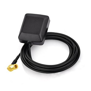 Imagem de Eightwood Mini antena de rádio satélite SMB conector de ângulo reto compatível com Sirius XM carro veículo caminhão RV HD Hi-Fi rádio estéreo receptor sintonizador 2320-2345MHz