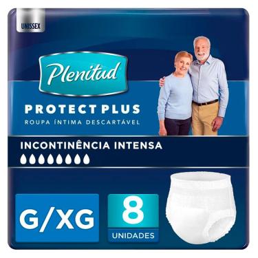 Imagem de Roupa Íntima Plenitud Protect Plus G/XG - 8 unidades