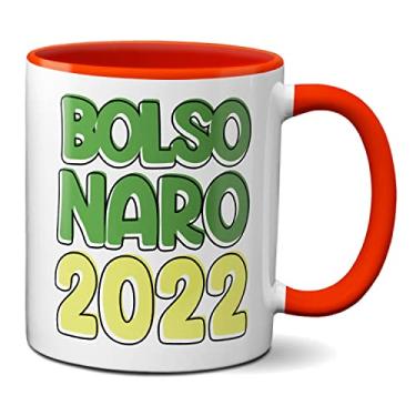 Imagem de Caneca Presente Crativo Presidente Bolsonaro 2022 (Vermelha)
