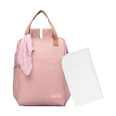 Imagem de Combo com Mochila e Trocador Pirulitando Encanto Rosa