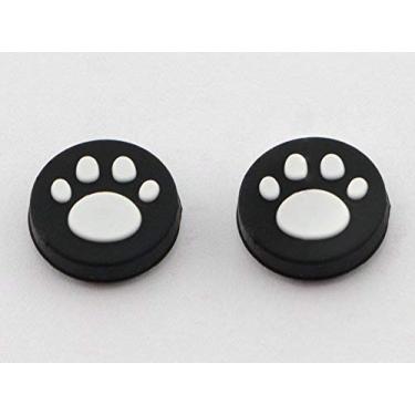 Imagem de Capa de silicone Joystick Caps Thumb Stick Analog Grip para controle PS Vita PSV 2000 PSV 1000 (branca)