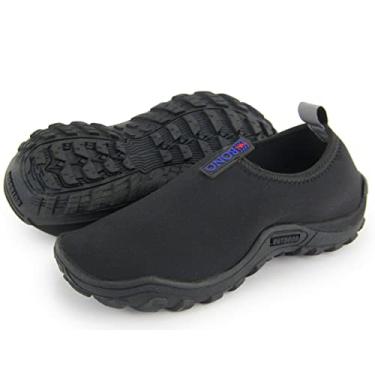 Imagem de Genérico Sapatilha Aquática Náutica Neoprene Híbrida Praia Pesca - Adulto Unissex - Preto - 33/34 - 22cm, 35/36 23.5cm, 37/38 25cm, 39/40 26.5cm, 41/42 27.5cm, 43/44 29cm