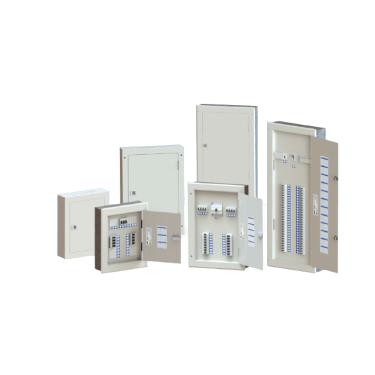 Imagem de Quadro Distribuição Embutir C/ Barramento até 100A DIN Universal – Opção Painéis | P/16 Disjuntores