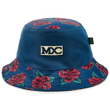 Imagem de Chapéu Bucket Hat Mxc Brasil Estampado Rosas Flor Florido