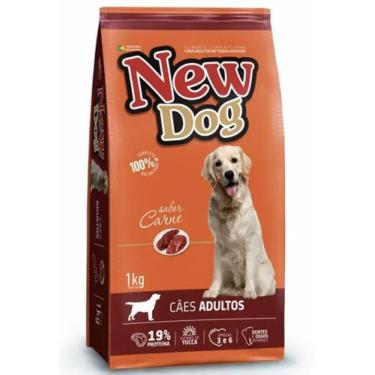 Imagem de Racao New Dog Cães Adultos Sabor Carne 15Kg - New Pet Alimentos