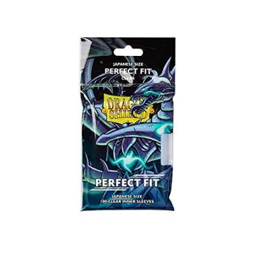 Imagem de Pacote com 2 capas internas japonesas transparentes Dragon Shield pacote com 100 cartas!