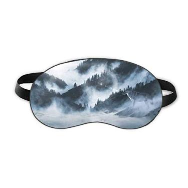 Imagem de Florestal Fog Nature Scenery Science Sleep Eye Shield Soft Night Vlindfold Shade Cover