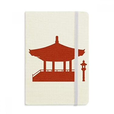 Imagem de Caderno de desenho da cultura China Pavilion com capa dura em tecido oficial