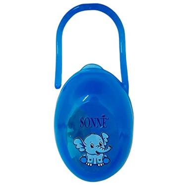 Imagem de Sonne Porta Chupeta - Elefante C/1 Unidade Azul