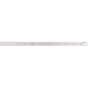Imagem de Escala De Aço Inox, 1.000 Mm, Rígida, Vonder.