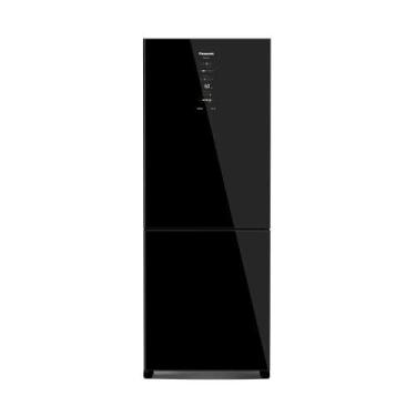 Imagem de Geladeira Panasonic Black Glass Frost Free Inverse 450 Litros A+++ Inv