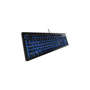 Imagem de Teclado Gamer Steelseries Apex 100, LED Azul, Padrão US, Preto - 64435