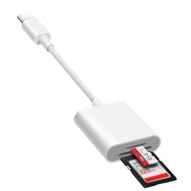 Imagem de Leitor de cartão SD USB C para iPhone 15/16, MacBook, Mac, leitor de cartão de memória tipo C, adaptador de cartão SD suporta SD e MicroSD, USB C para leitor de cartão SD para PC, computador, Samsung,
