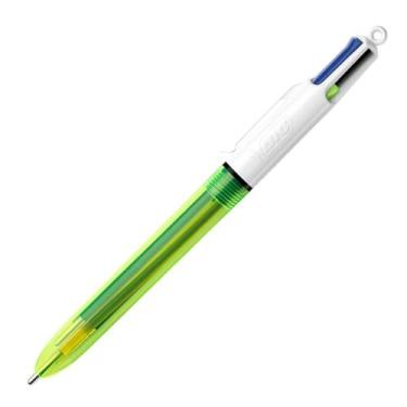 Imagem de BIC Caneta esferográfica retrátil de 4 cores BIC® 4 coress® Fluo, 0,32/0,42 mm