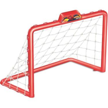 Imagem de Brinquedo SPIDER-MAN Chute a GOL com 2 Traves, Bola e Pinos de Fixação