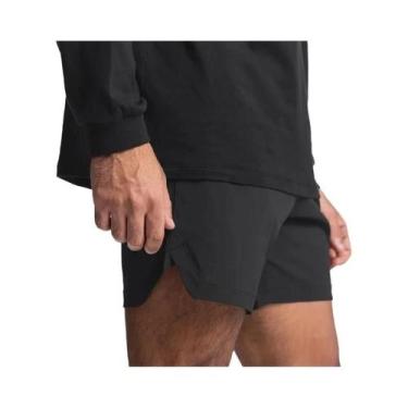 Imagem de Shorts de Corrida Masculino - Secagem Rápida para Verão, Esportes e Ac
