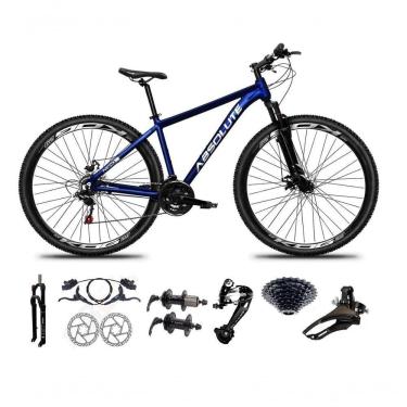 Imagem de Bicicleta Aro 29 Absolute Nero 5 Freio Hidráulico K7 27v Garfo Com Trava - Azul Tam.19
