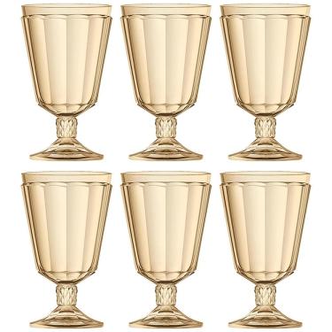 Imagem de Conjunto de Taças L'hermitage Splendor em Vidro Âmbar Luster 330ml - 6 Peças