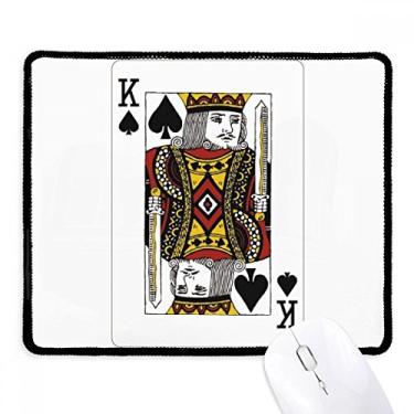 Imagem de Tapete de borracha para jogos com padrão Spade K