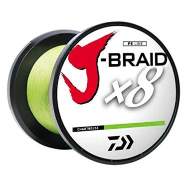 Imagem de Daiwa J-Braid 1500M Linha trançada redonda de tecido de 8 fios