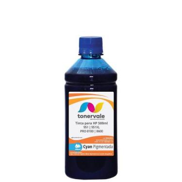 Imagem de Tinta Tankfull Para Cartucho HP 122 951 CN050AL, Impressora 8600 8100 