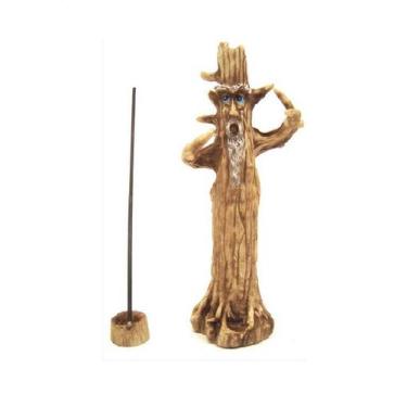 Imagem de Incensário Árvore Vertical Altíssima Qualidade 12x9x29 Resina Decorada