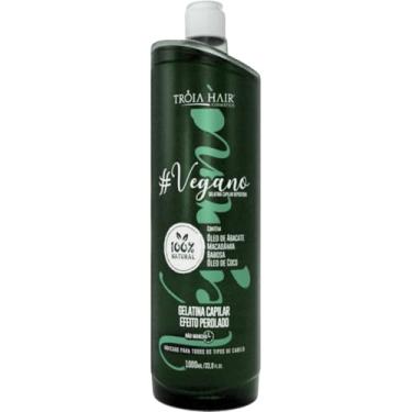Imagem de Vegano Gelatina Capilar Repositora 1L Escova Progressiva - Troia Hair