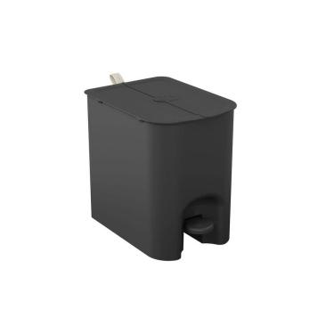 Imagem de Lixeira Borboleta com Pedal Coza 12L Preto