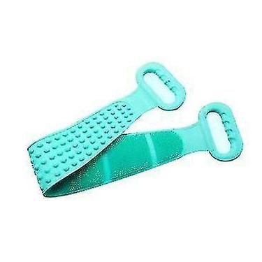 Imagem de Escovas de banho esfregão de silicone para as costas com cerdas macias