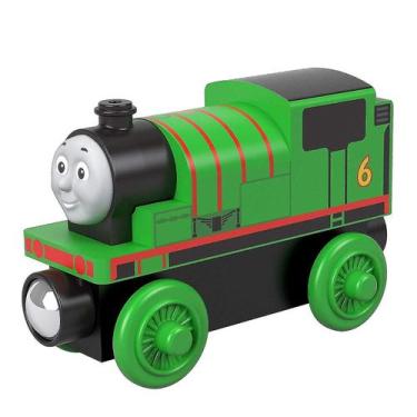 Imagem de Trem de brinquedo Fisher Thomas e seus amigos Wood Percy GGG30 - Gloom