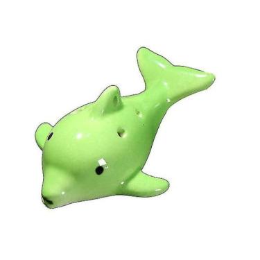 Imagem de Acordeões concertinas cartoon dolphin 6 buracos ocarina flauta instrum