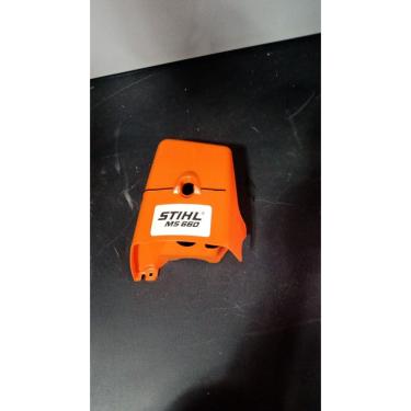 Imagem de Cobertura Laranja Stihl MS660 Peças Boas Carcaça Maquina