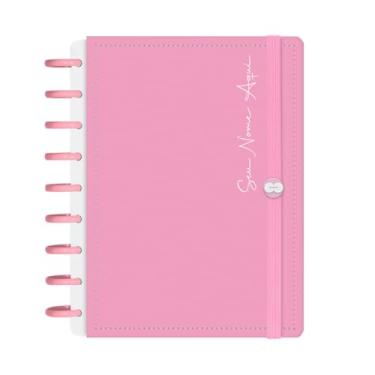 Imagem de Caderno De Disco Iscool Inteligente 140 Folhas Personalizado Solid Colors Rosa M+