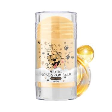 Imagem de Creme para Focinho de Animal de Estimação - Bastão De Bálsamo Reparador Não Gorduroso Para Garras De Animais,Creme Hidratante Para Patas Secas E Gretadas De Cão | Para Gatinhos E Uso Em