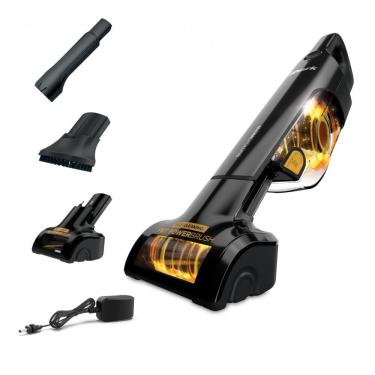 Imagem de Aspirador de Pó Automotivo Portátil e Recarregável, Bateria 2200 mAh, SHARK, Preto