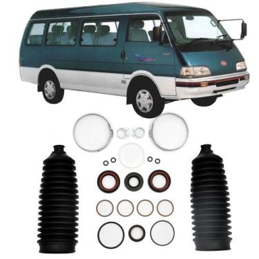 Imagem de Conjunto kit reparo caixa direção hidráulica besta topic para trw s/bu
