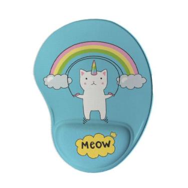 Imagem de Mouse pad Ergonômico Gatinho Unicórnio Oficial Geek Vip - Geek Vip , A