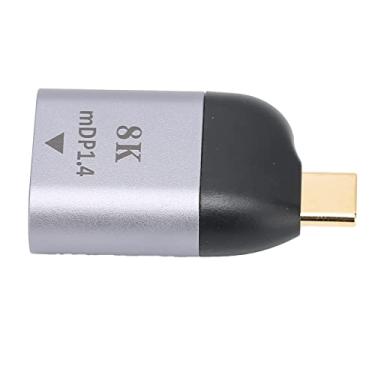 Imagem de Adaptador tipo C macho, adaptador tipo C macho para adaptador MiniDP fácil de usar durável leve para exteriores para Windows para casa