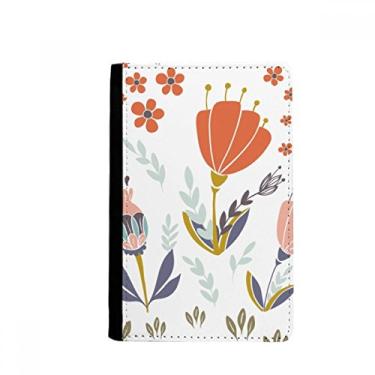 Imagem de DIYthinker Porta-passaporte com tinta de flor em pó laranja Notecase Burse capa para cartão, Multicolorido., size