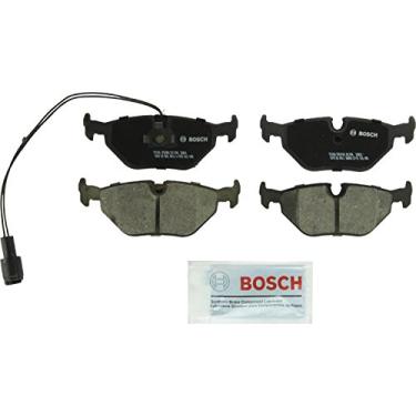 Imagem de BOSCH BC396 QuietCast Conjunto de pastilhas de freio a disco de cerâmica premium - Compatível com BMW 318i, 320i, 325i, 325is, 328i, 525i, 528i, 530i, 535i, 540i, 735i, 735iL, 740i, 740iL, M3, M5, Z3