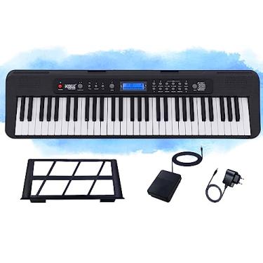 Imagem de Teclado Musical Iniciante Kobe KB-300 5/8 61 Teclas Sensitivas ao Toque com Pedal Sustain
