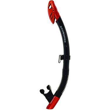 Imagem de Snorkel seco Spectra da SCUBAPRO, Black Red, One Size