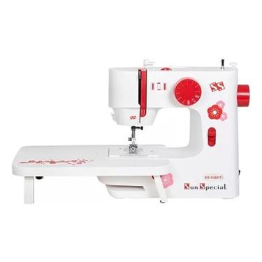 Imagem de Máquina De Costura Sun Special 12 Pontos + Mesa Extensora Cor Branco Voltagem 110v/220v